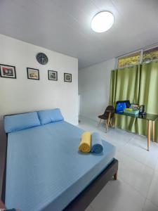 Postel nebo postele na pokoji v ubytování Jaoren Transient House