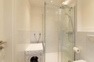 Koupelna v ubytování Ferienwohnung Muschelsucher