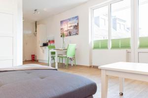 Posezení v ubytování Ferienwohnung Mika