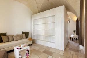Posezení v ubytování Masseria Corda Di Lana Hotel & Resort