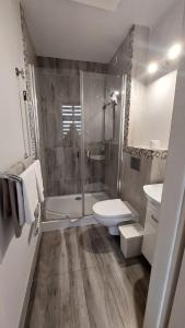 Kúpeľňa v ubytovaní Apartamenty u Rzepióra
