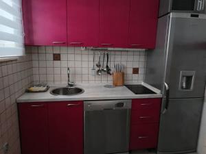 Küche/Küchenzeile in der Unterkunft Apartments Knežević
