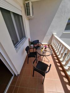 Balkón nebo terasa v ubytování Astro Studio Apartments