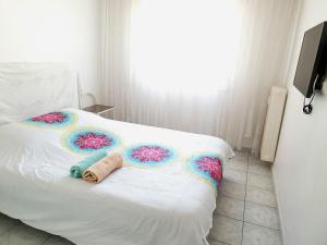 Postel nebo postele na pokoji v ubytování Family appartment
