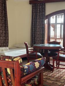 Posezení v ubytování Ali Baba Hotel