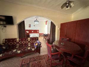 Posezení v ubytování Ali Baba Hotel