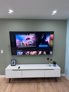 TV a/nebo společenská místnost v ubytování 绿色家园