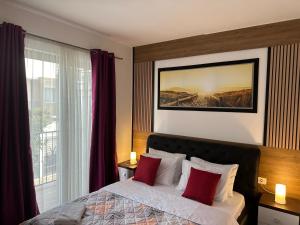 Hotel Halibas客房内的一张或多张床位