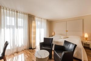 Krevet ili kreveti u jedinici u okviru objekta Hotel des Balances