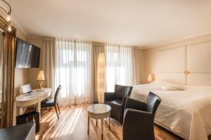 Krevet ili kreveti u jedinici u okviru objekta Hotel des Balances