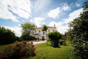 Zahrada ubytování Château Papounan