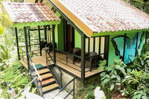 Zahrada ubytování Tapirus Lodge and Reserve