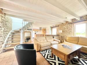 Χώρος καθιστικού στο LA MAISON TY ANQUER - Jardin clos - Plages à 2 pas