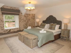 Postel nebo postele na pokoji v ubytování Low Moor