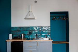 Η κουζίνα ή μικρή κουζίνα στο Centrum 51 Apartamenty +12 φωτογραφίες