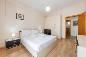 Postel nebo postele na pokoji v ubytování Belleview Apartment 4