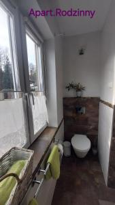 Kúpeľňa v ubytovaní Apartamenty u Rzepióra