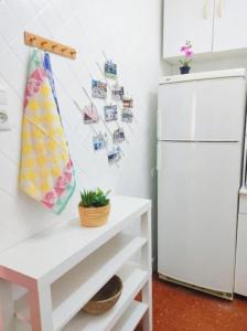 Kuchyň nebo kuchyňský kout v ubytování Palm Beach Cullera