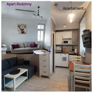 Kuchyňa alebo kuchynka v ubytovaní Apartamenty u Rzepióra