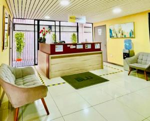 Posezení v ubytování Hotel Blu Bascuñan
