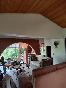 Posezení v ubytování Finca El Paraíso