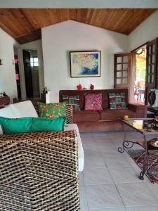 Posezení v ubytování Finca El Paraíso