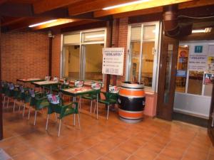 Restaurace v ubytování Hostal Athlanta