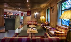 Posezení v ubytování Hotel St. Anton