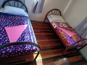 Postel nebo postele na pokoji v ubytování Room MAK Romm