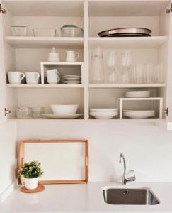 Kuchyň nebo kuchyňský kout v ubytování Acogedor apartamento con vistas a la Bahia