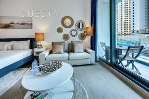 Posezení v ubytování LIV Residence Tower, Dubai Marina