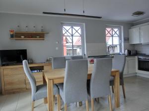 Kuchyň nebo kuchyňský kout v ubytování Ferienhaus FH T 1b + 6 fotografií