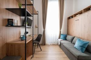 Posezení v ubytování Lake Suite, Self Check-In by HM + 12 fotografií