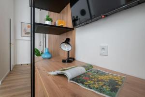 TV a/nebo společenská místnost v ubytování Lake Suite, Self Check-In by HM