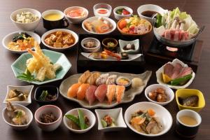 Makanan di atau berdekatan ryokan