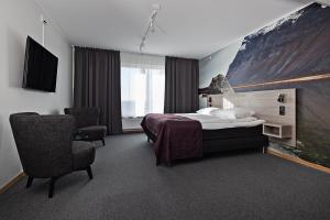 TV a/nebo společenská místnost v ubytování Comfort Hotel Umeå City
