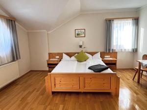 Posteľ alebo postele v izbe v ubytovaní Mittersteghof,