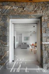 Posezení v ubytování Infinity View Villa Agios Ioannis Serifos