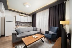Posezení v ubytování Bakırköy Zeugma Suit Otel