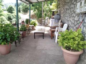 Zahrada ubytování Kallistws House