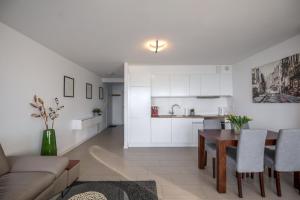 Kuchyň nebo kuchyňský kout v ubytování ApartView by Rent like home
