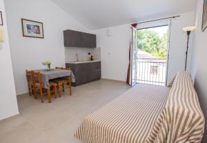 Kuchyň nebo kuchyňský kout v ubytování Apartments Villa Borik