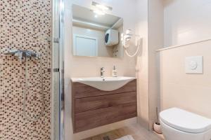 Koupelna v ubytování Apartment Vapore