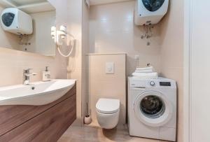 Koupelna v ubytování Apartment Vapore