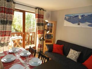 Χώρος καθιστικού στο Gentianes 64B - Studio proche centre de Châtel +7 φωτογραφίες