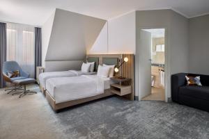 Postel nebo postele na pokoji v ubytování Courtyard by Marriott Schwerin