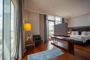 Postel nebo postele na pokoji v ubytování Sundance Hotel Istanbul