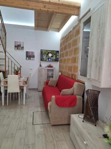 Χώρος καθιστικού στο Casa dolce casa