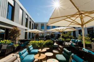Posezení v ubytování Motel One München-Messe