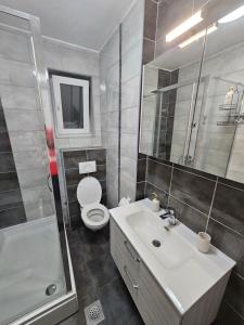 Koupelna v ubytování Apartman Lucija kuća za odmor